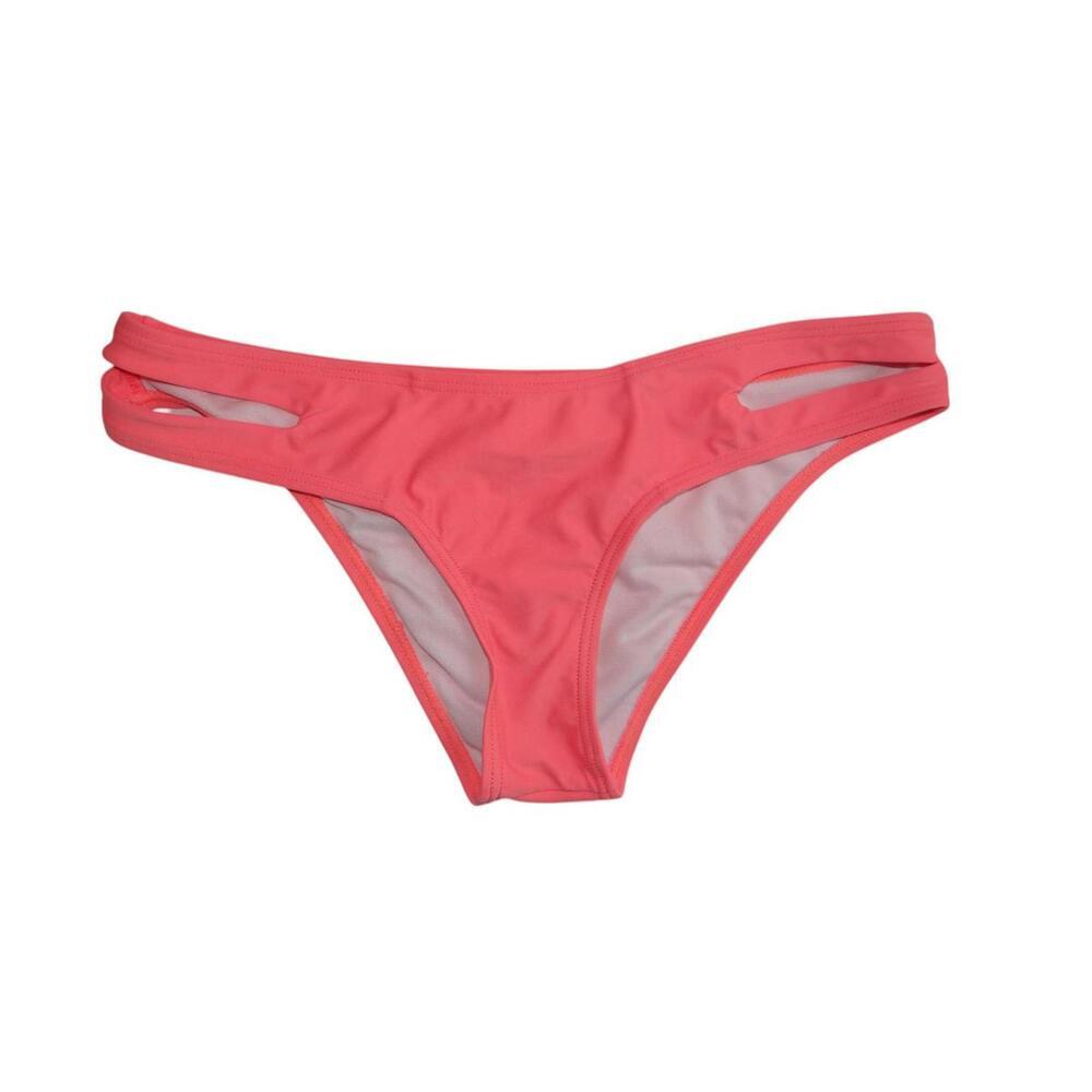 Island Love Women's Coral Bikini‎ Bottoms